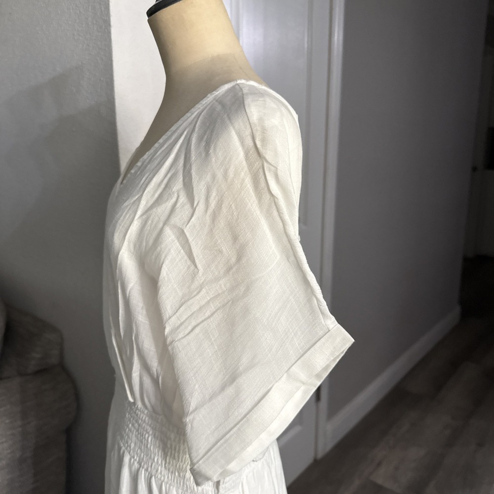 Anthropologie J Gee XL Maxi Dress Cottagecore Romantic Beach Coquette Feminine - Picture 5 of 10